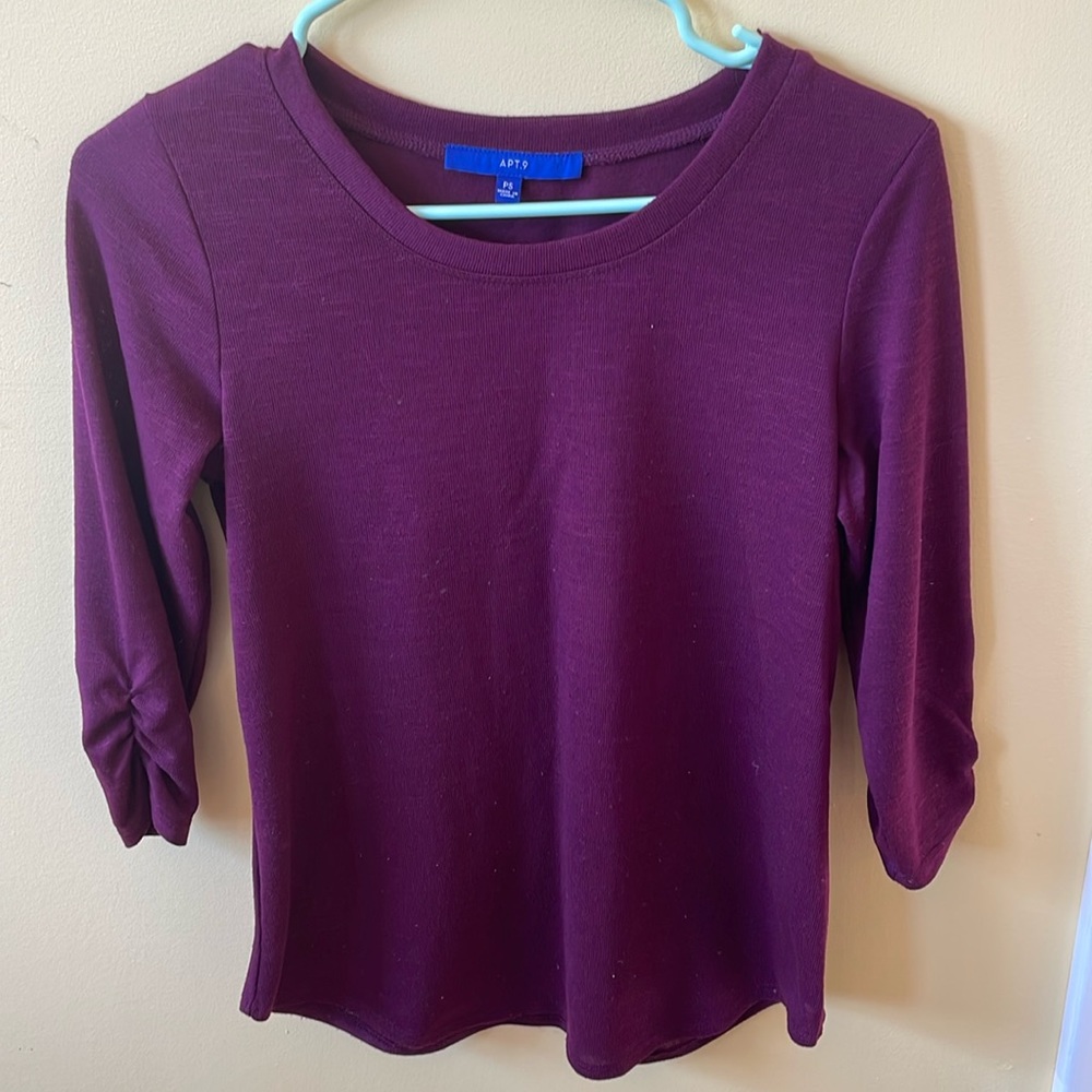 Purple shirt
